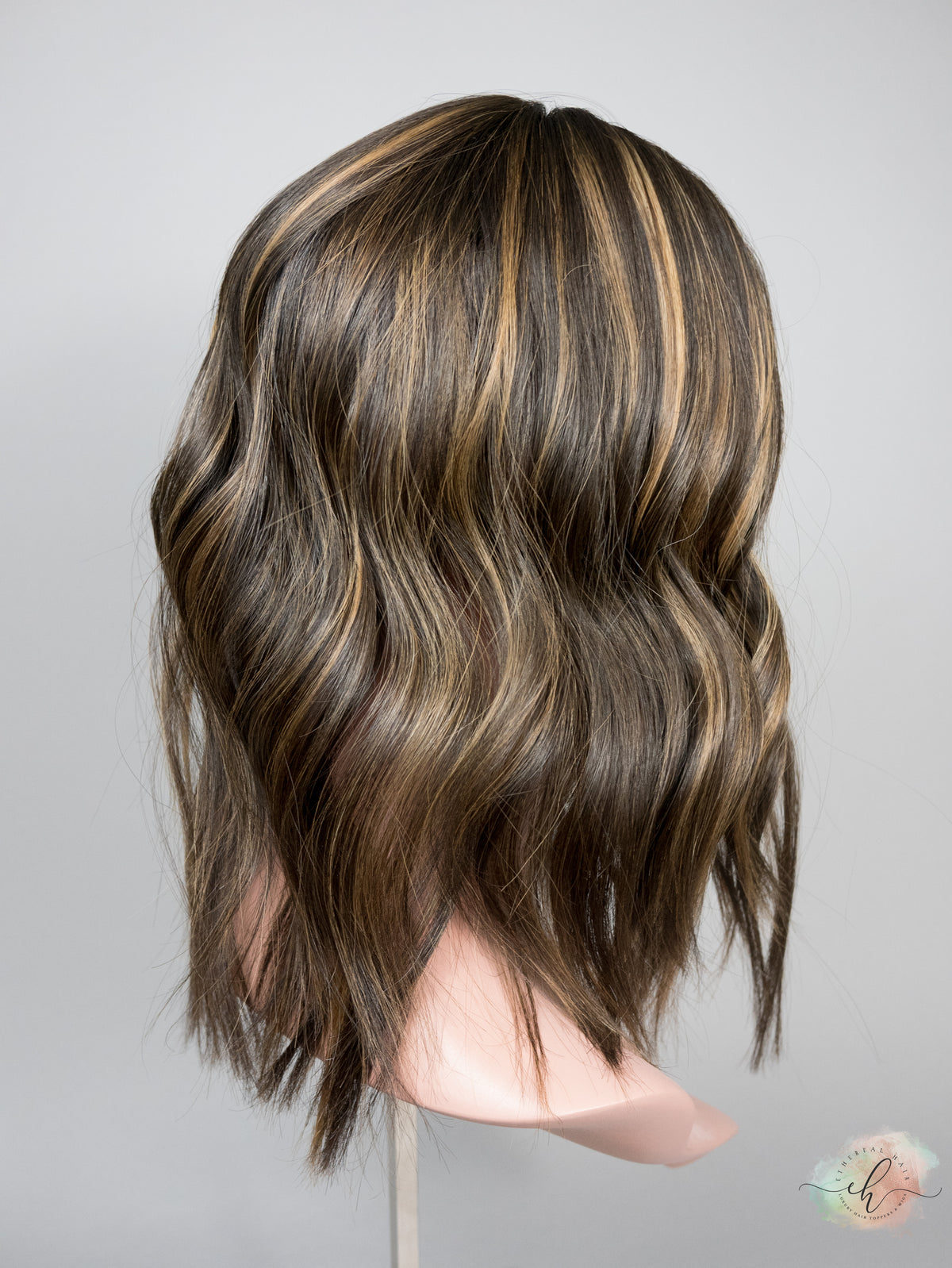 SUMMER SALE “LARK HIGHLIGHT" Premium Topper: Silk Top, 8x8, 14-16"