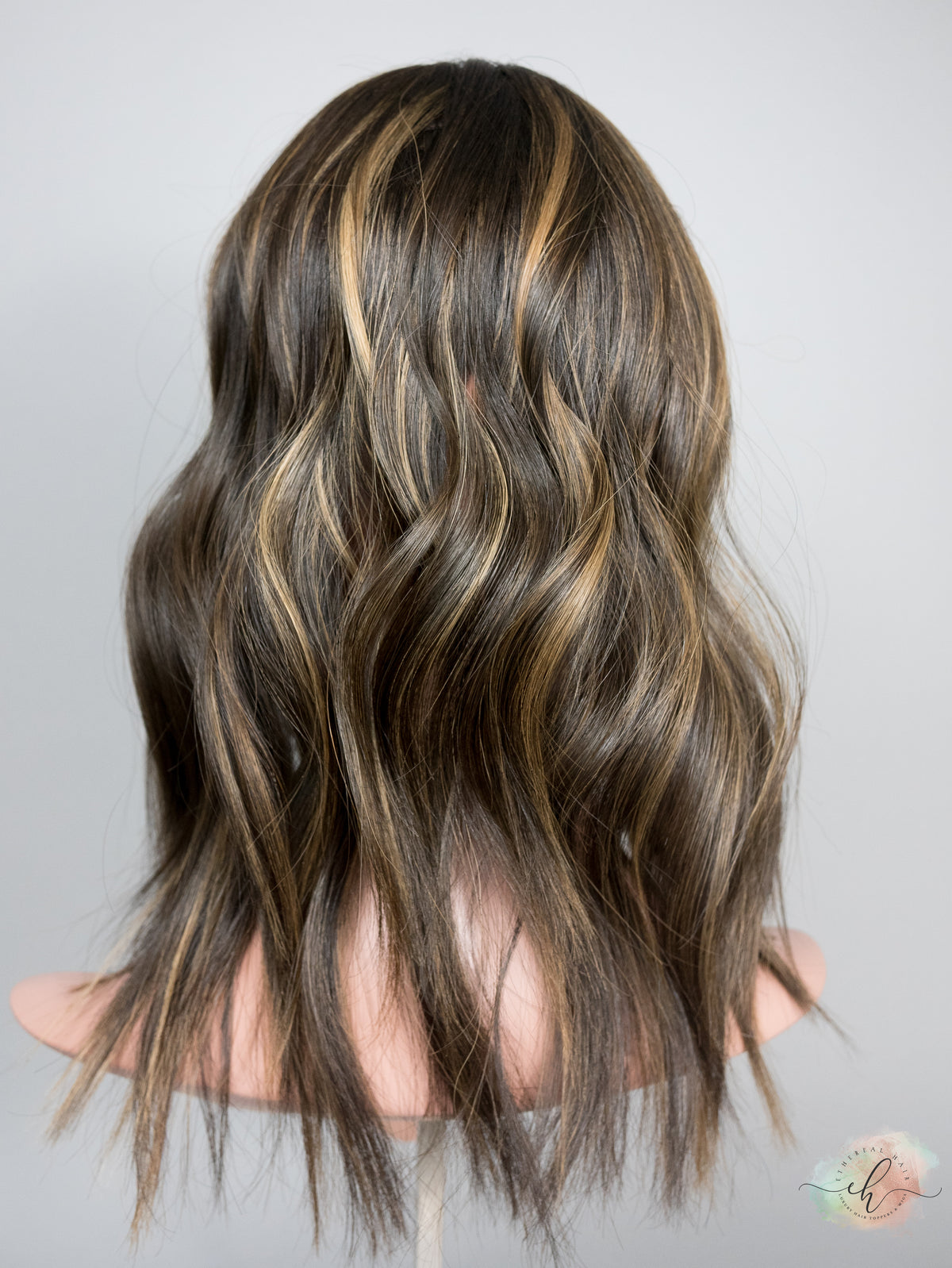 SUMMER SALE “LARK HIGHLIGHT" Premium Topper: Silk Top, 8x8, 14-16"