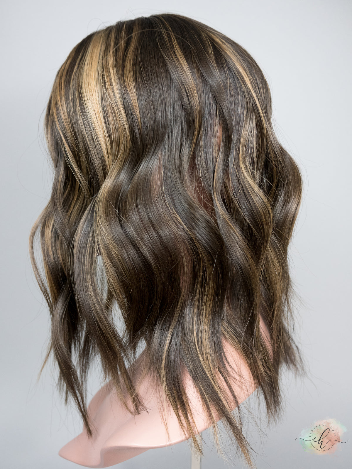 SUMMER SALE “LARK HIGHLIGHT" Premium Topper: Silk Top, 8x8, 14-16"