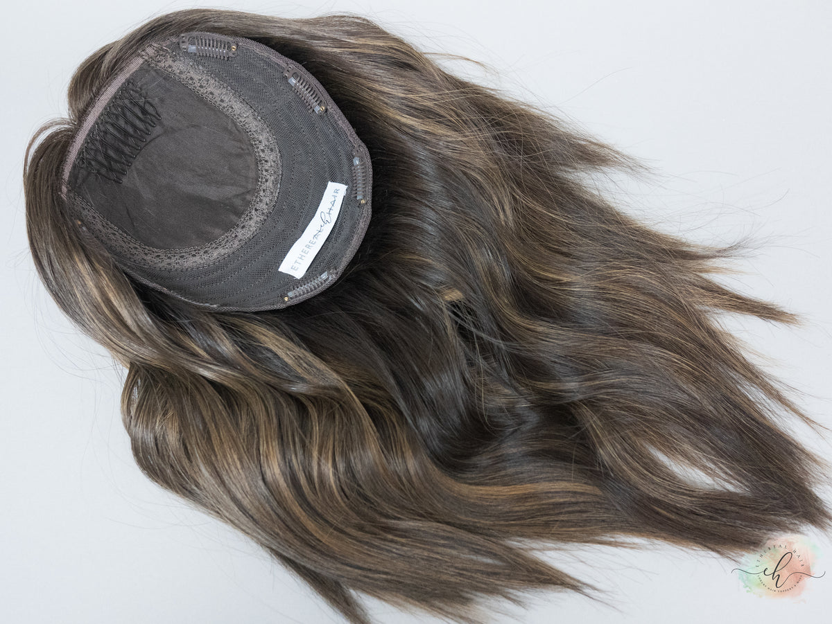 SUMMER SALE “LARK HIGHLIGHT" Premium Topper: Silk Top, 8x8, 14-16"