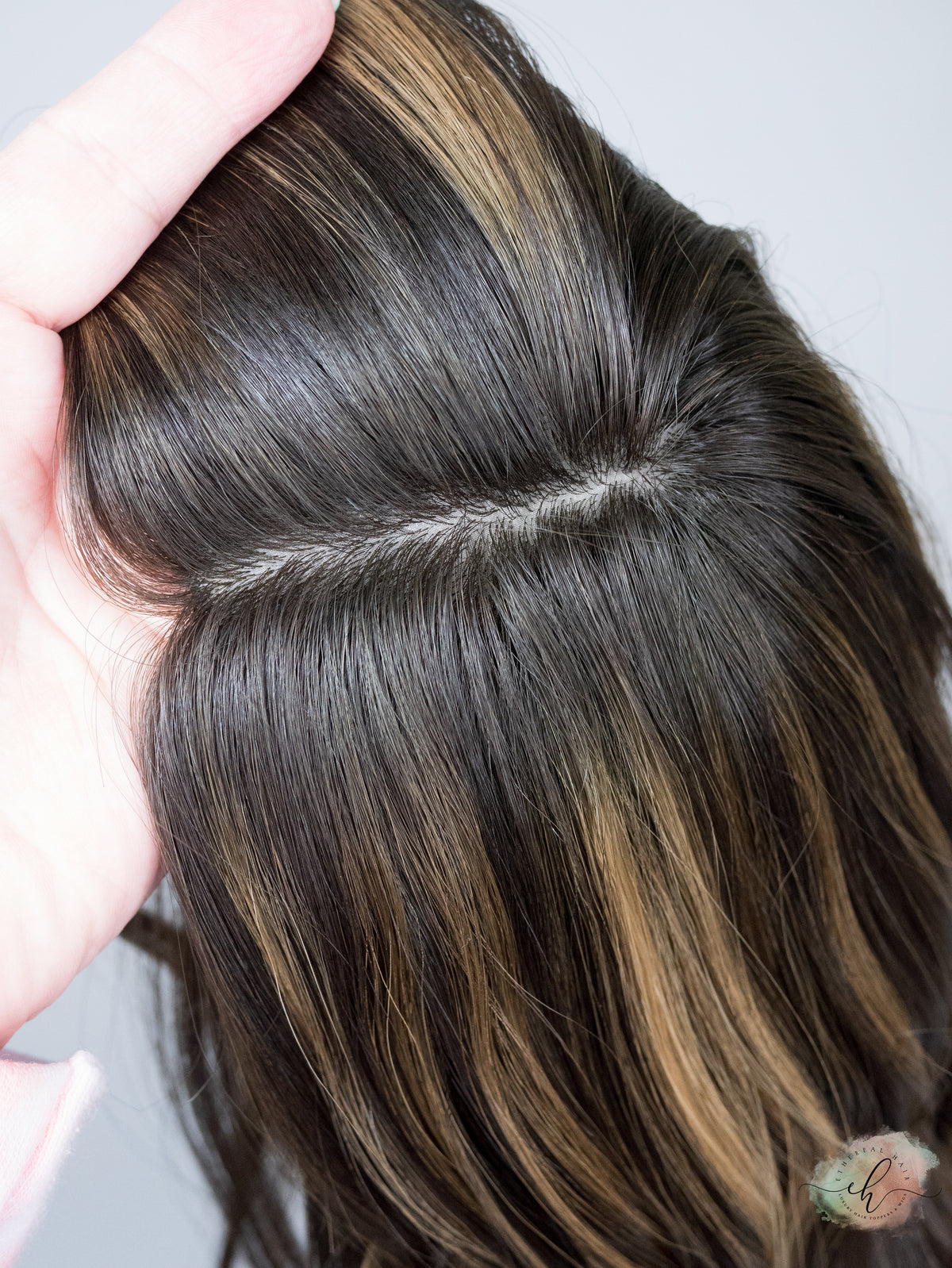 SUMMER SALE “LARK HIGHLIGHT" Premium Topper: Silk Top, 8x8, 14-16"