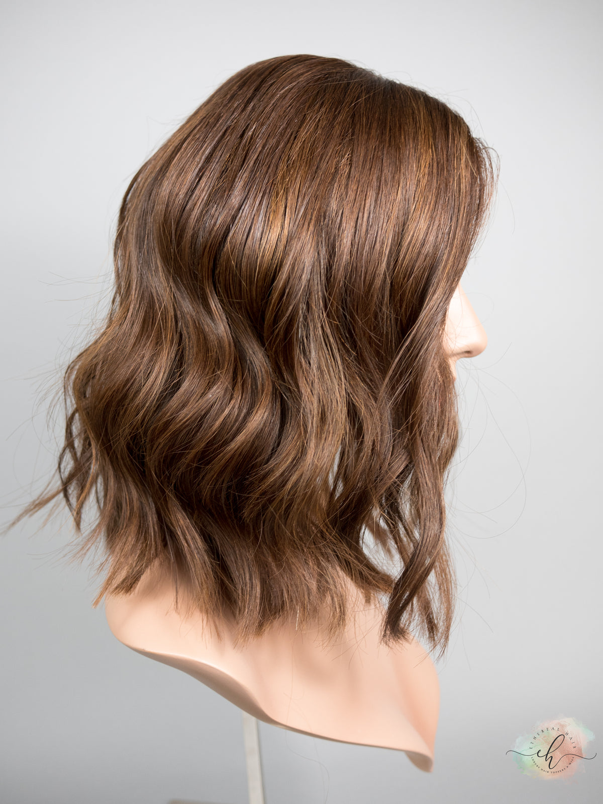 FALL SALE “AURORA" Premium Wig: Lace Top, Sz. M/L, LOB CUT 12-14"