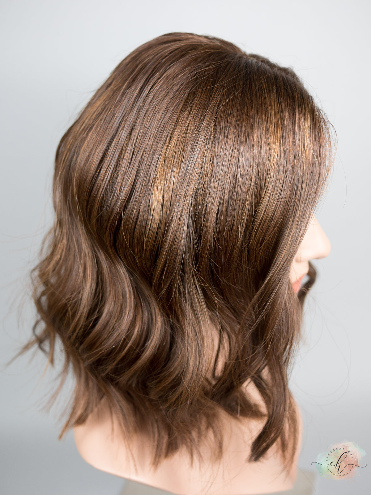 FALL SALE “AURORA" Premium Wig: Lace Top, Sz. M/L, LOB CUT 12-14"
