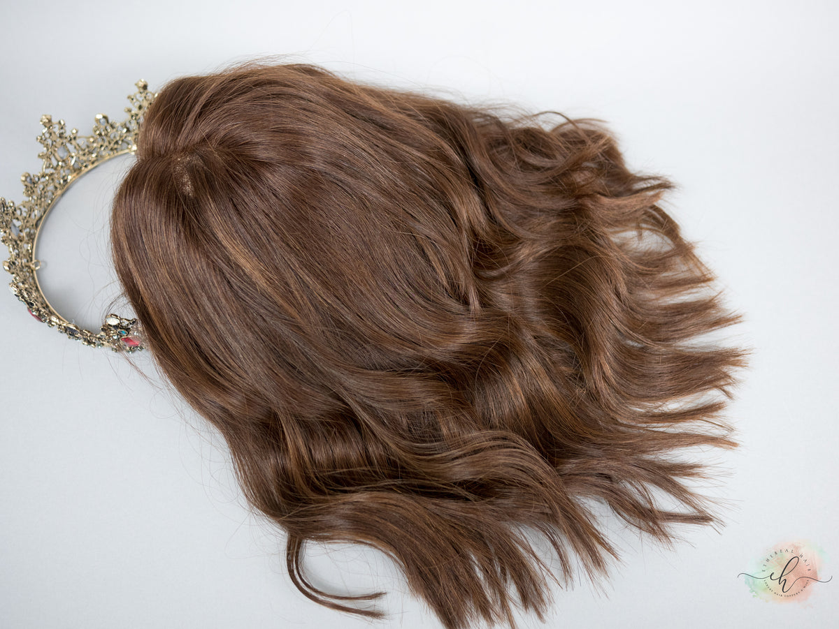 FALL SALE “AURORA" Premium Wig: Lace Top, Sz. M/L, LOB CUT 12-14"