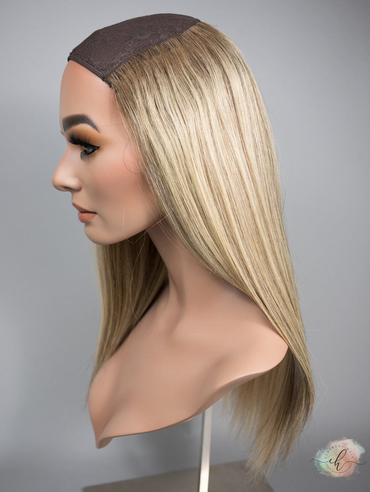 “MILAN" Premium HAT FALL Wig: Sz. M, 22-23"