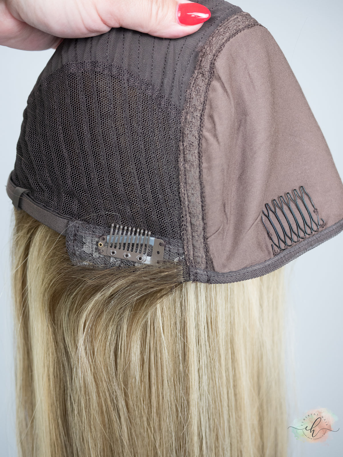 “MILAN" Premium HAT FALL Wig: Sz. M, 22-23"