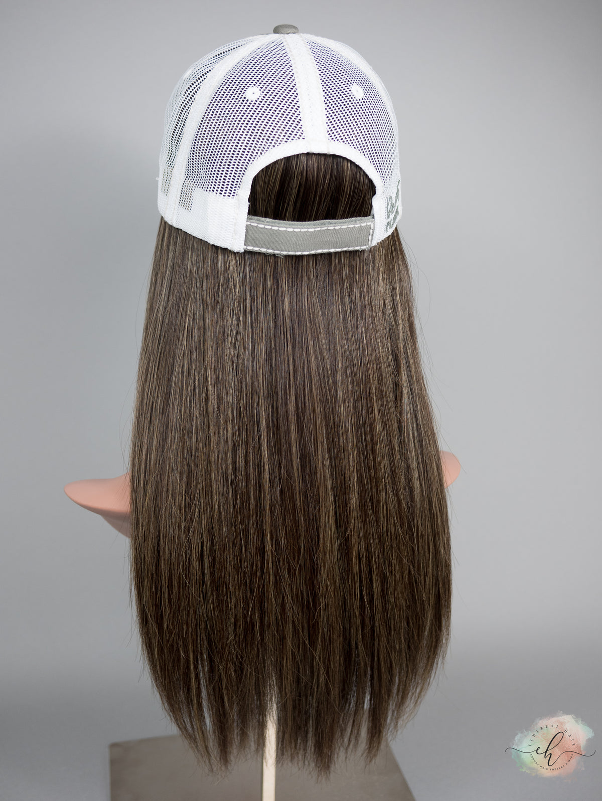 “SERAPHINA&quot; Premium HAT FALL Wig: Sz. M, 23&quot;