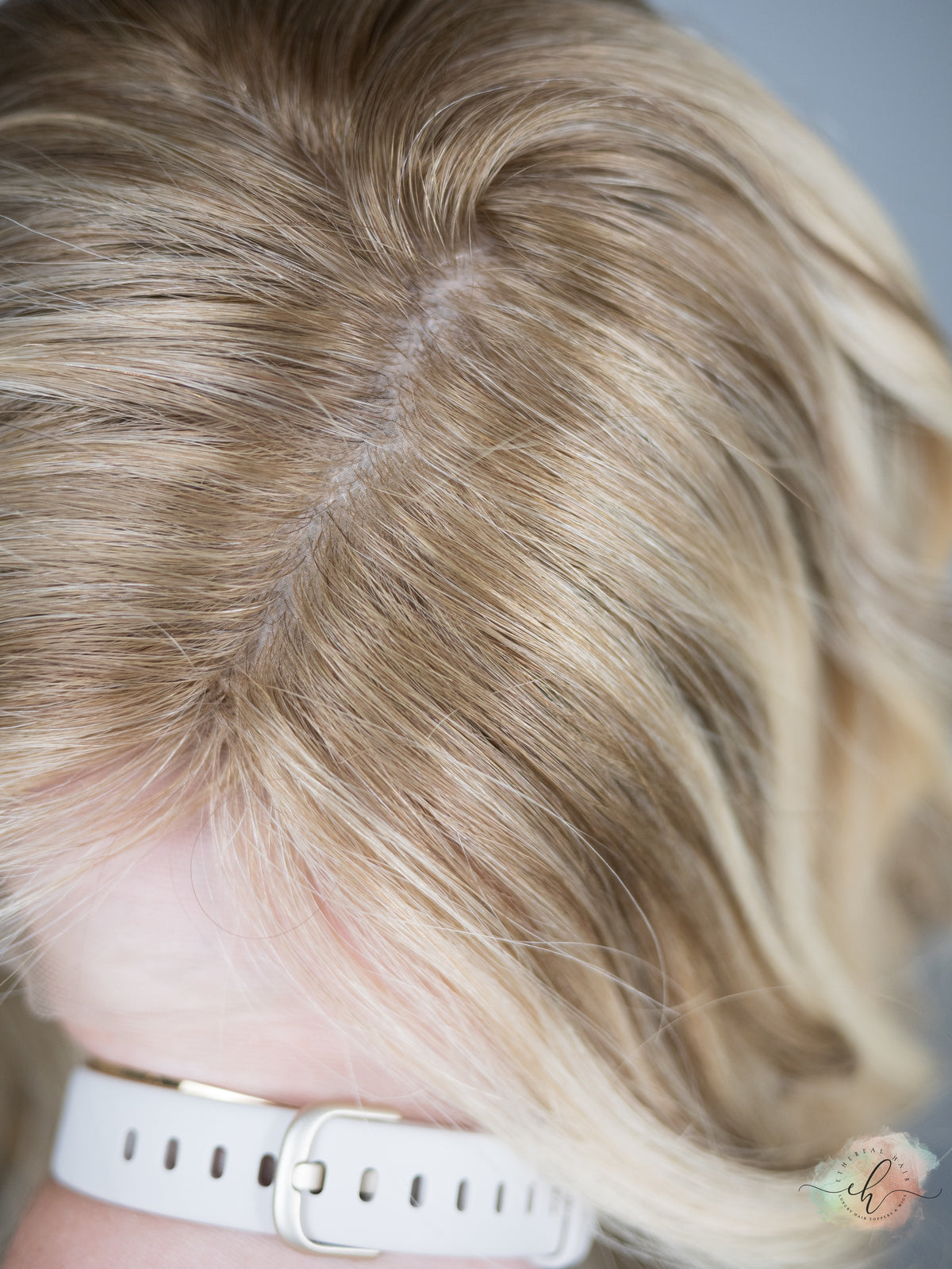 “VICTORIA&quot; Premium Wig: Silk Top Lace Front, Sz. L, 26&quot;