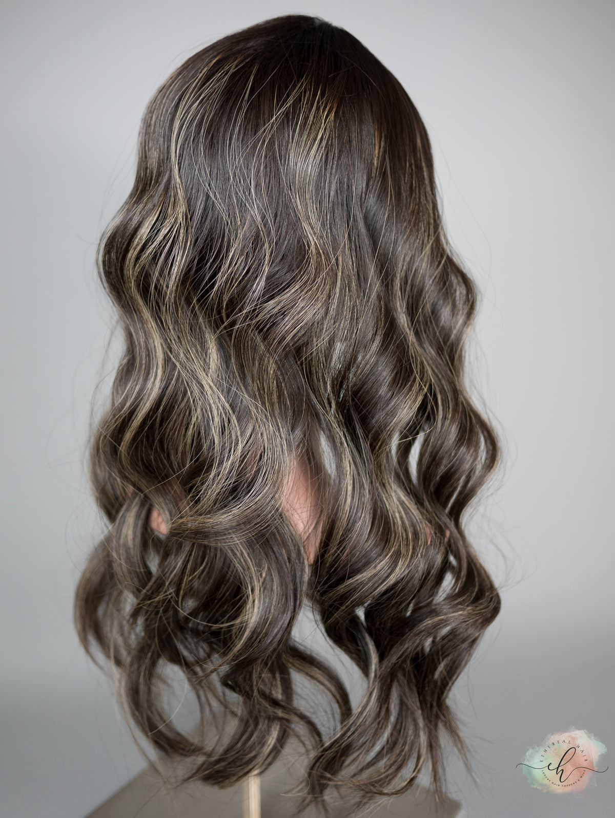 “LARK BALAYAGE" Premium Topper: Silk Top, 9x9, 25"