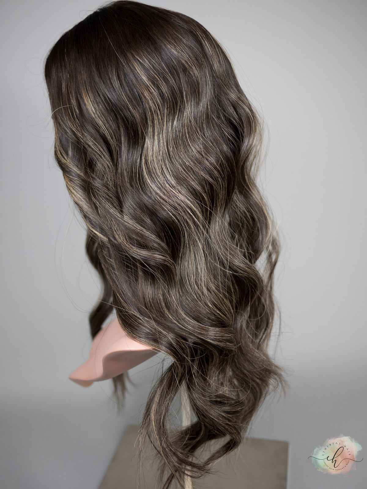 “LARK BALAYAGE" Premium Topper: Silk Top, 9x9, 25"