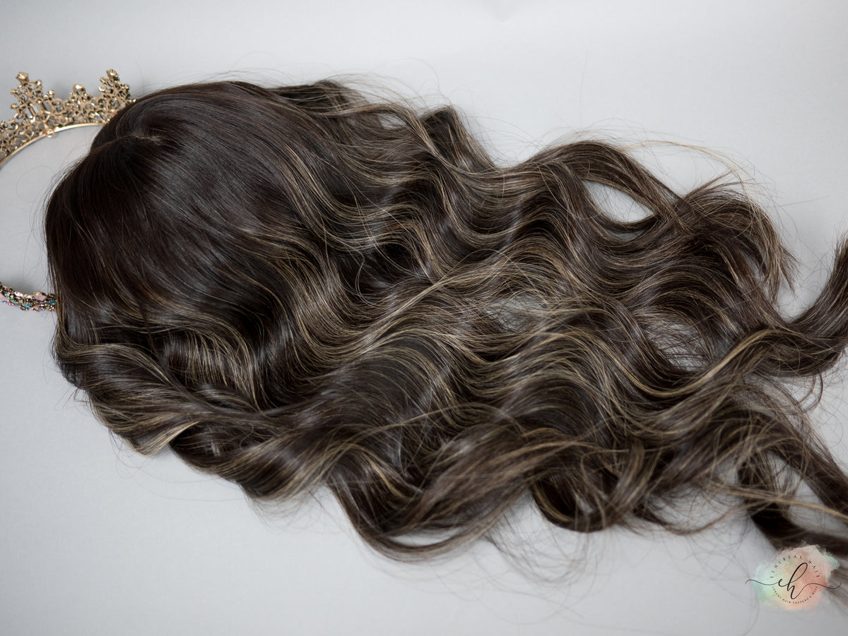 “LARK BALAYAGE" Premium Topper: Silk Top, 9x9, 25"
