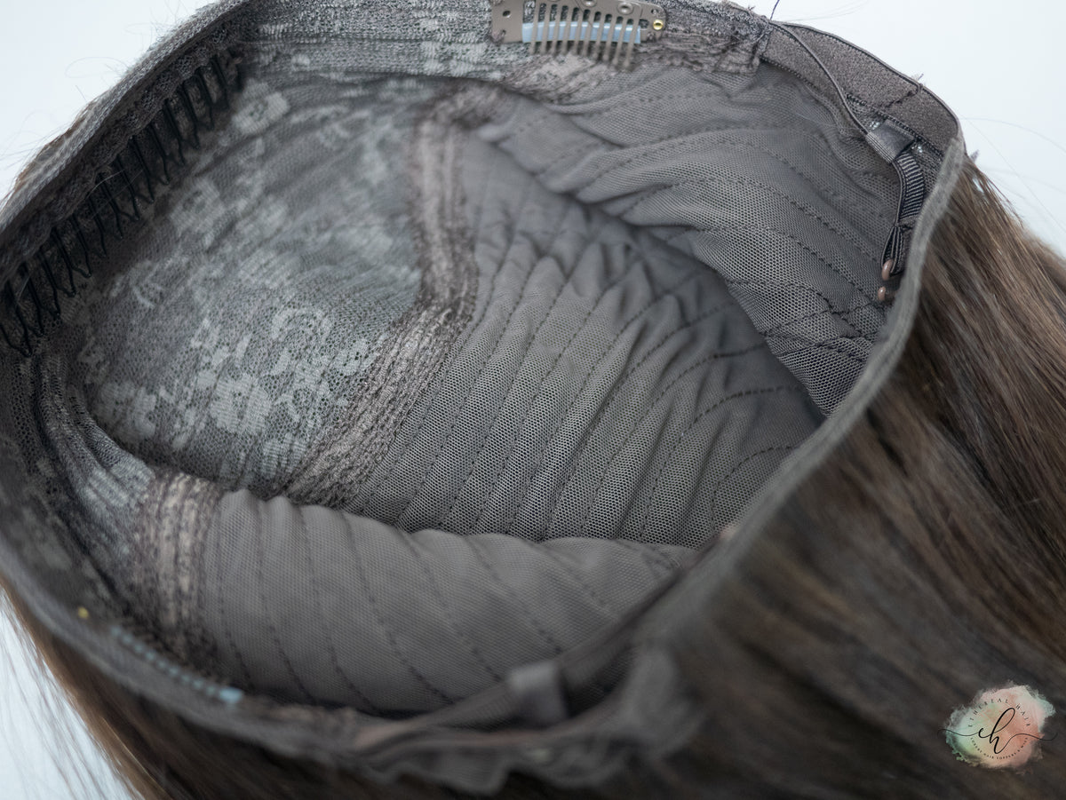 FALL SALE “SERAPHINA" Premium Pony Wig: Sz. M, 25"