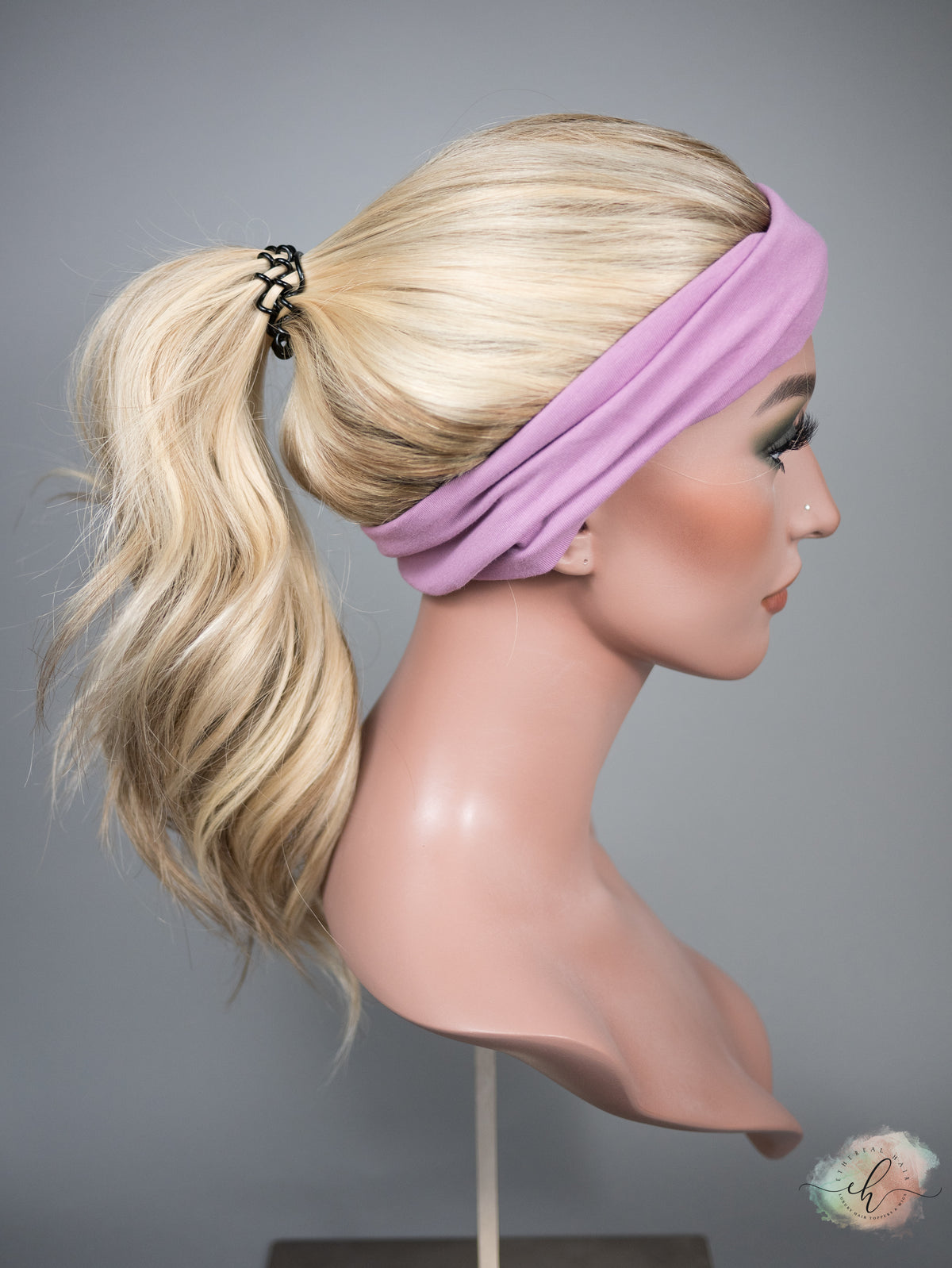 “EVA" Premium Pony Wig: Sz. L, 25"