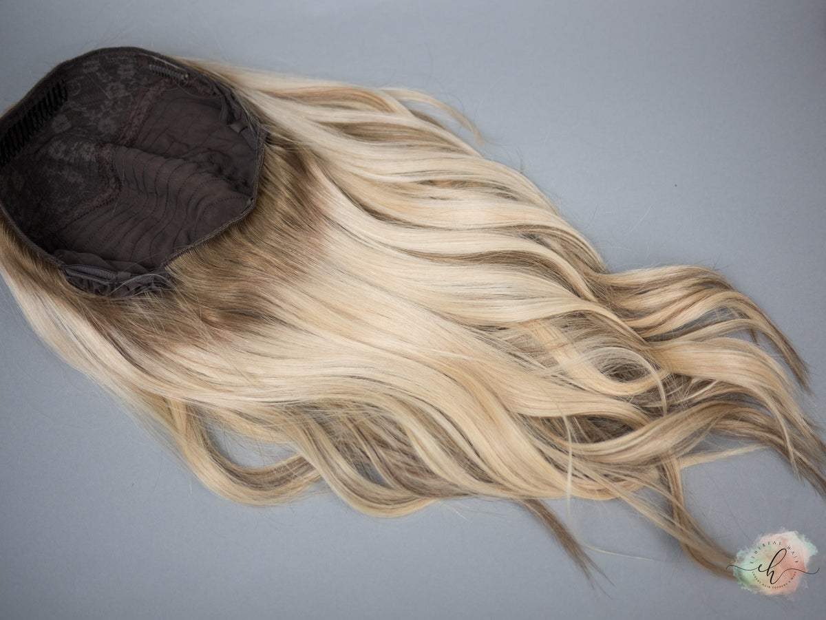 “EVA" Premium Pony Wig: Sz. L, 25"