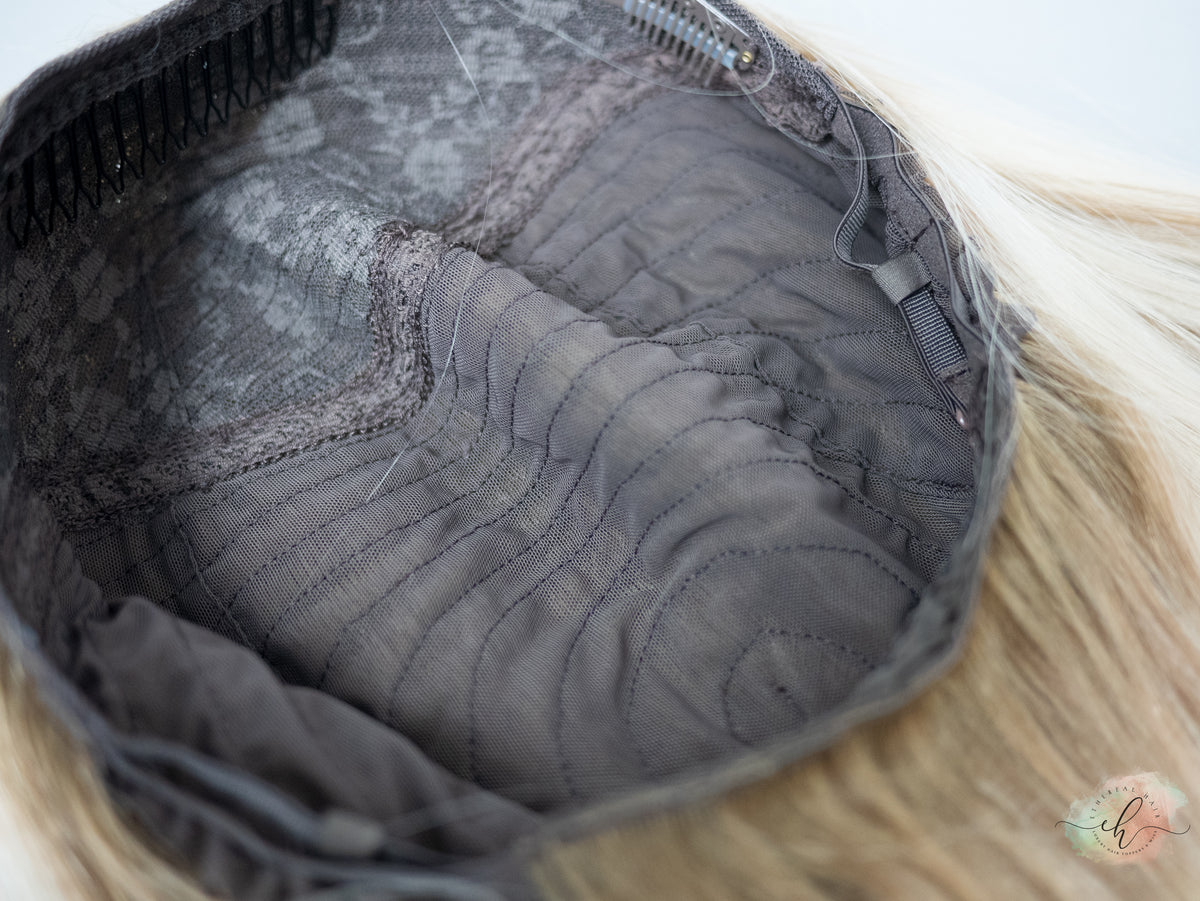 “EVA" Premium Pony Wig: Sz. L, 25"