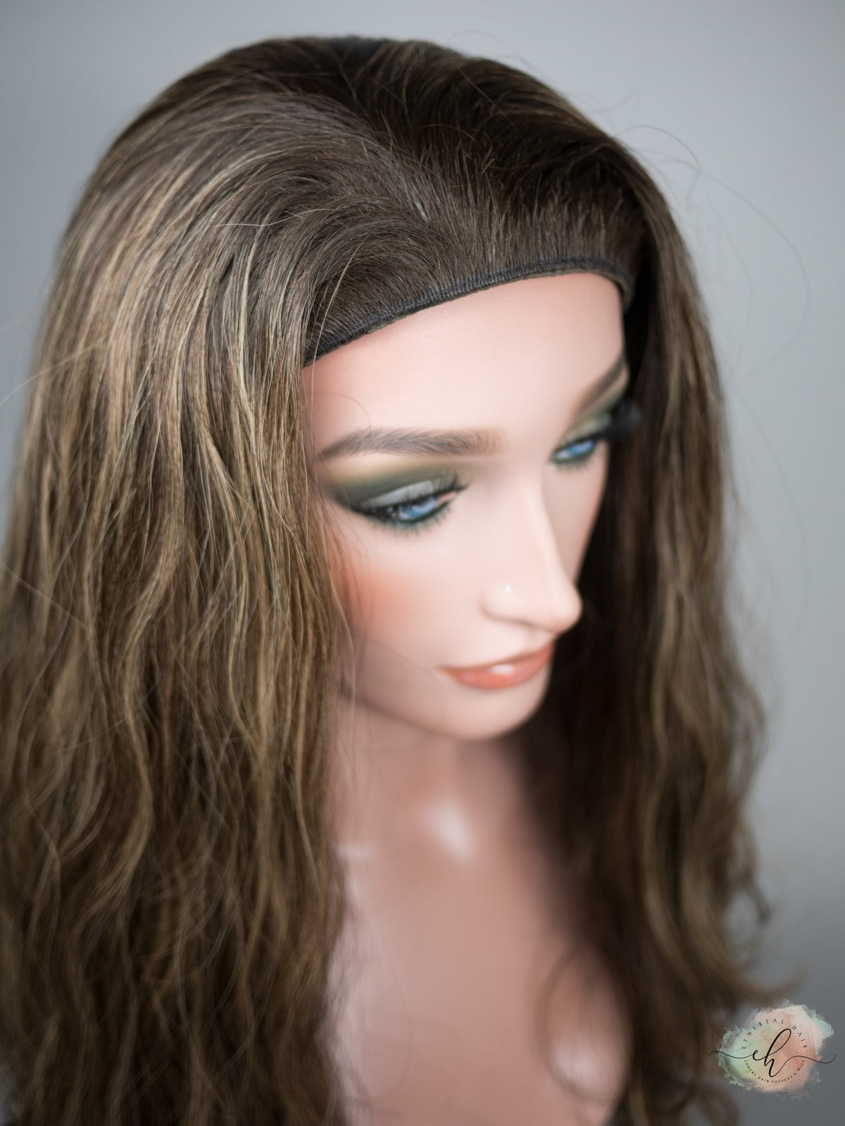 “PIPER" Premium Band Fall Wig: Sz. L, 24-25", Wavy