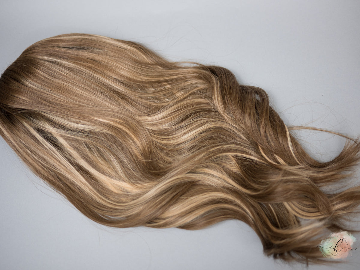 “GEORGIA" Premium Pony Wig: Sz. L, 23"