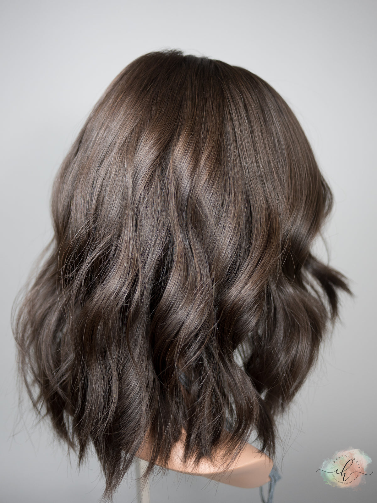 FALL SALE “DAHLIA" Premium Wig: Silk Top, Fully Handtied Cap, Sz. S/M, 15"
