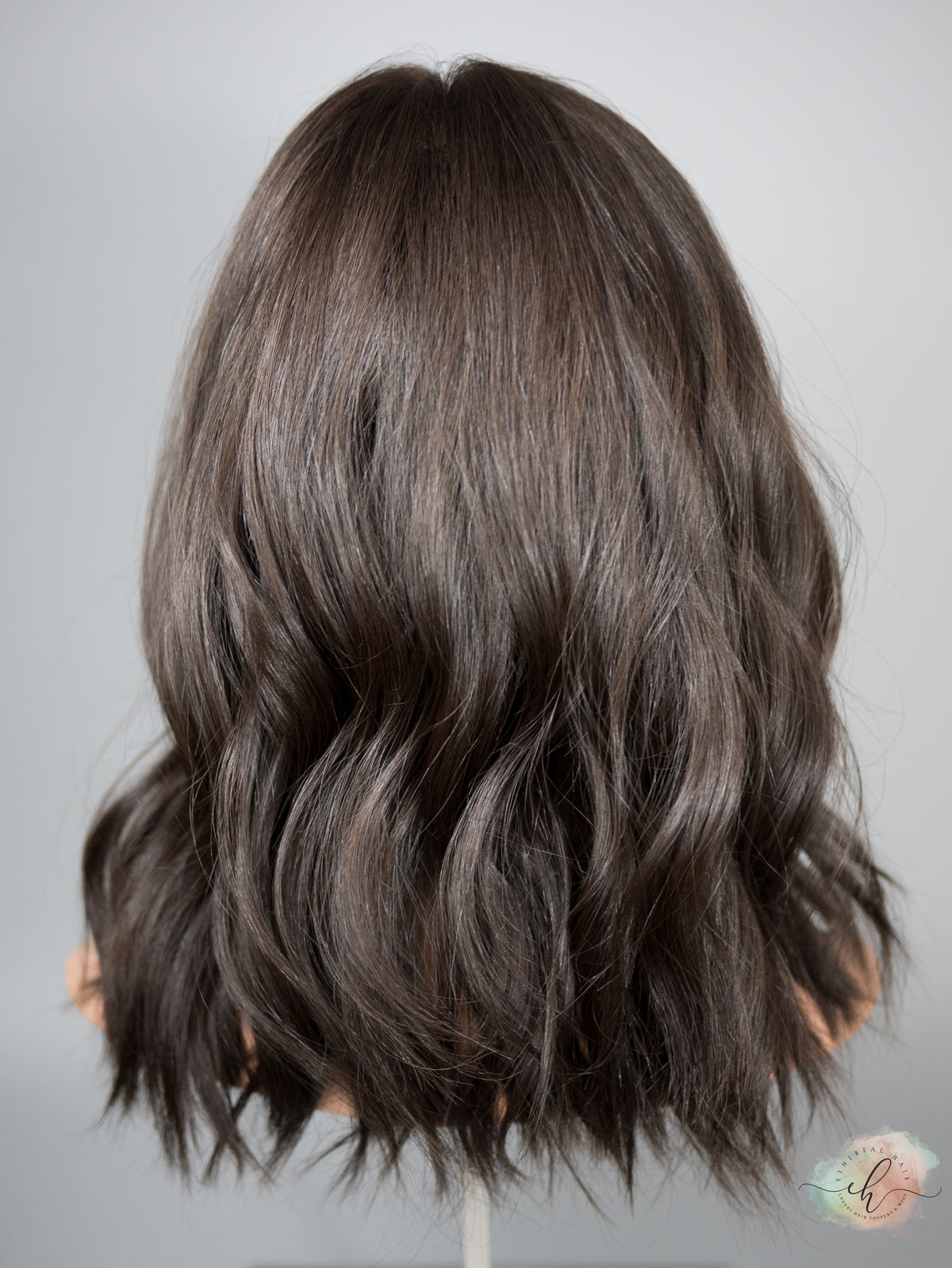 FALL SALE “DAHLIA" Premium Wig: Silk Top, Fully Handtied Cap, Sz. S/M, 15"