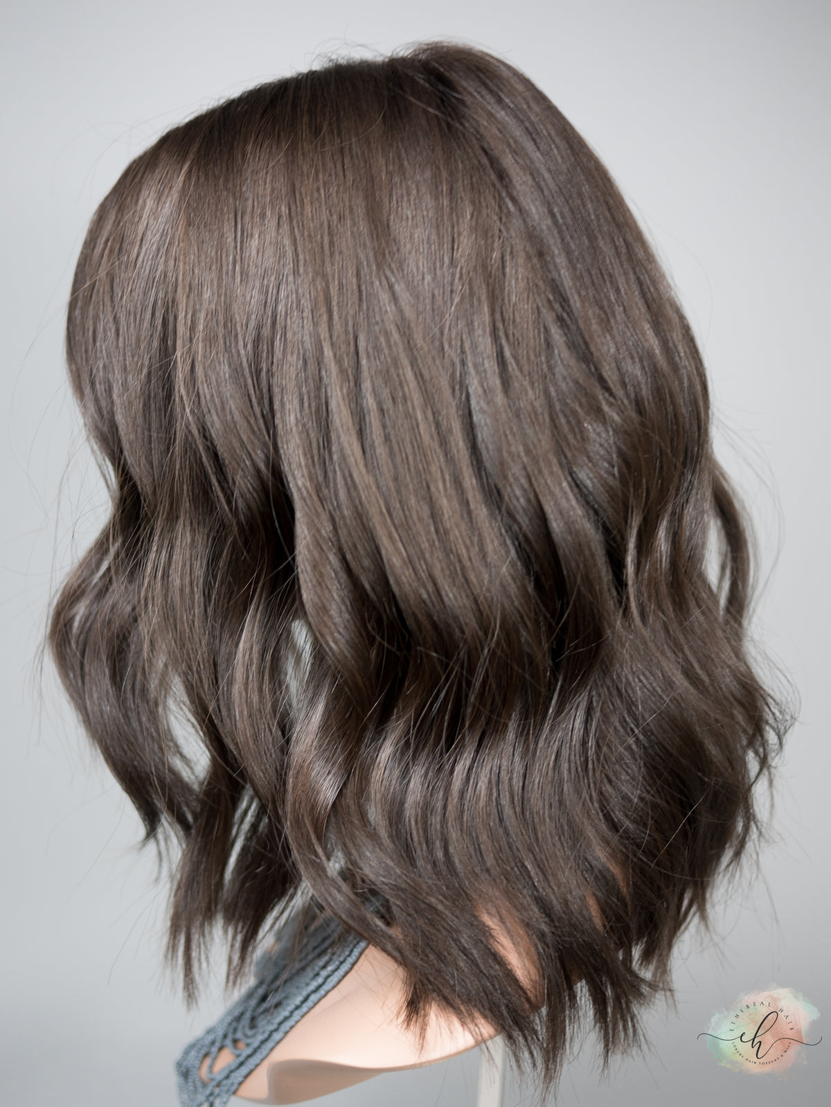 FALL SALE “DAHLIA" Premium Wig: Silk Top, Fully Handtied Cap, Sz. S/M, 15"