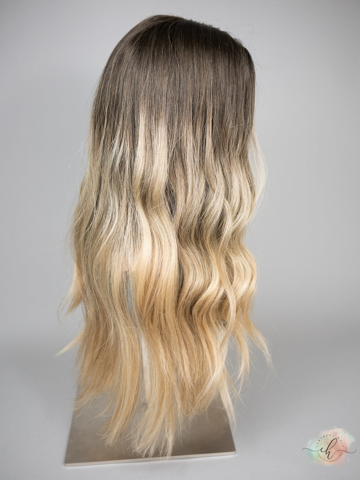 “BE THE SUNSHINE" Exquisite Wig: Silk Top, Sz. M/L, 24-25"