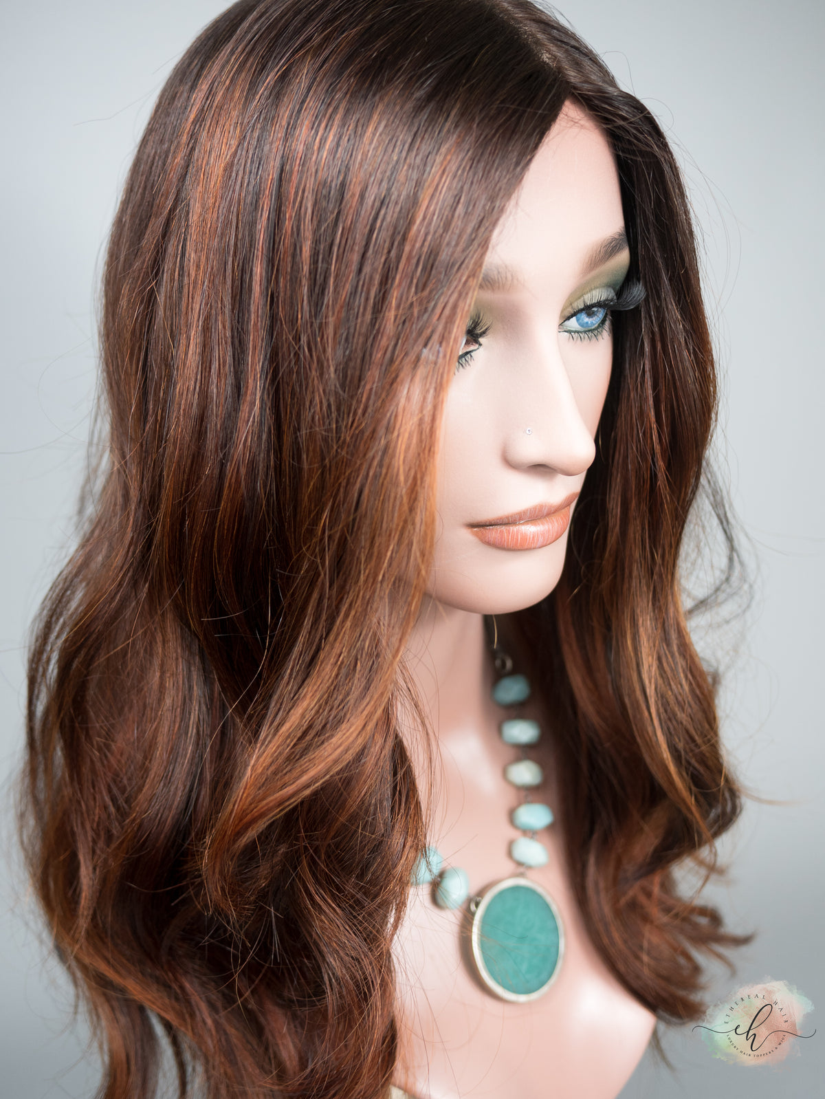 “PROVE THEM WRONG" Exquisite Wig: Silk Top, Sz. S/M, 22-23"