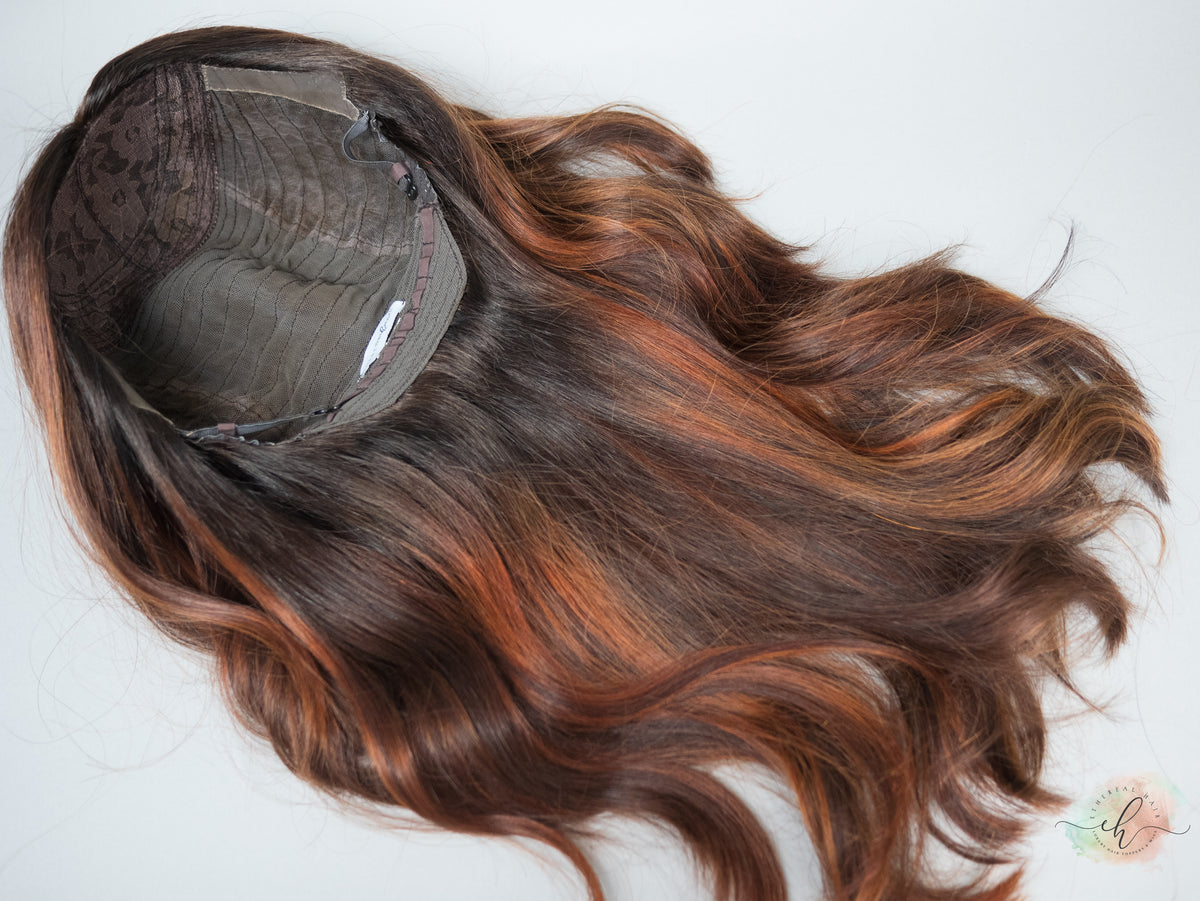 “PROVE THEM WRONG" Exquisite Wig: Silk Top, Sz. S/M, 22-23"
