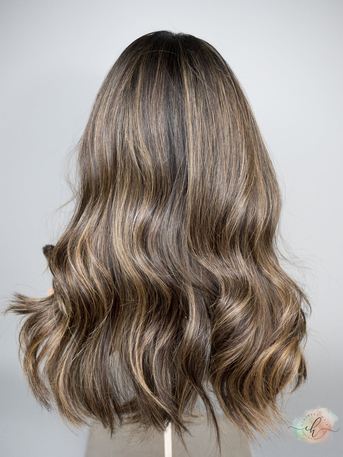 FINAL SALE “START SOMEWHERE" Exquisite Wig: Silk Top, Sz. M, 22"