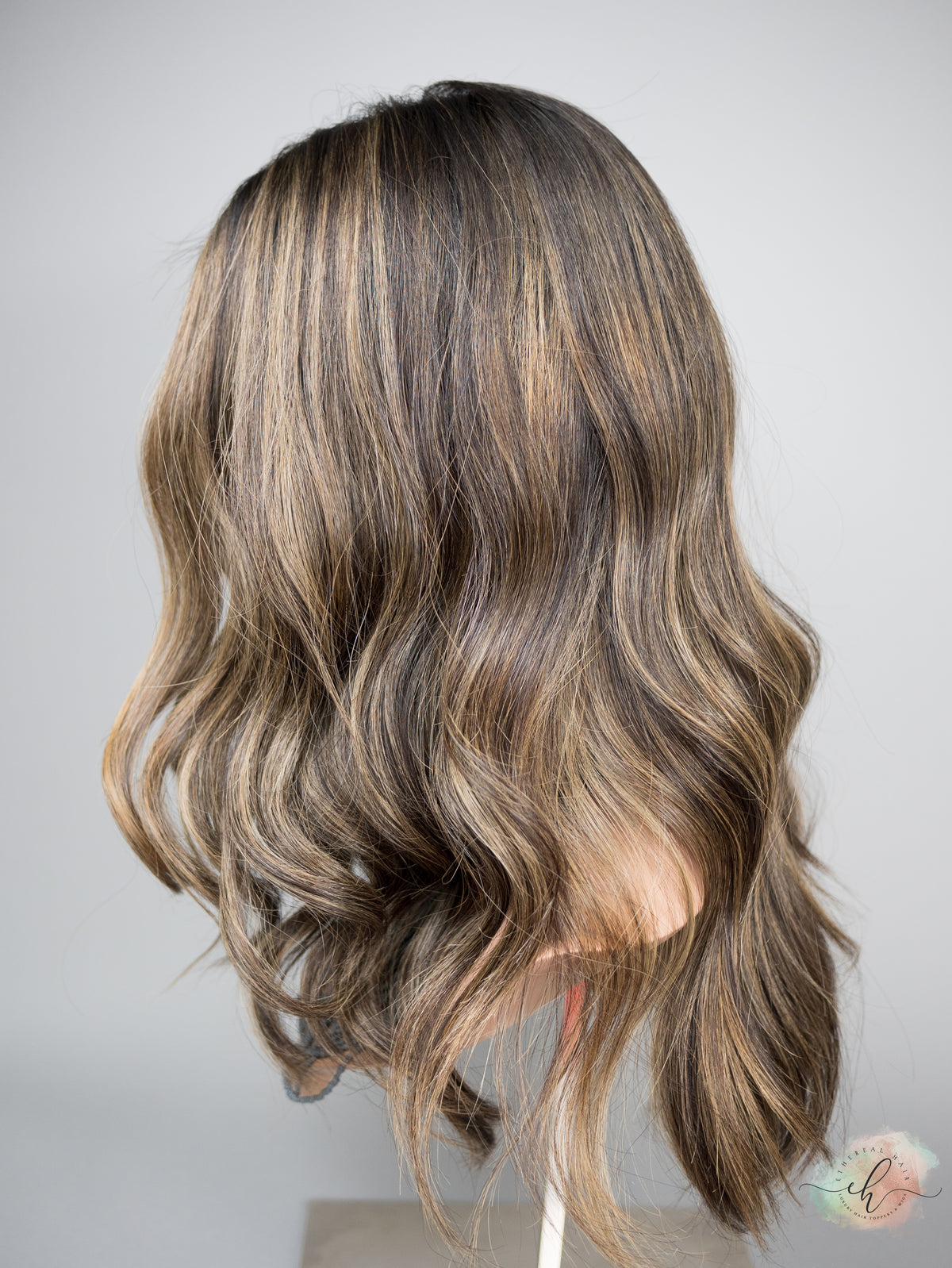 FINAL SALE “START SOMEWHERE" Exquisite Wig: Silk Top, Sz. M, 22"