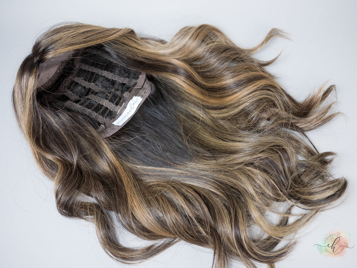 BLACK FRIDAY FINAL SALE “YOU GOT THIS" Exquisite Wig: Silk Top, Open Wefted, Sz. M, 24"