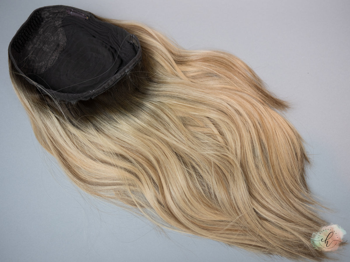 “CALLA" Premium Pony Wig: Sz. S/M, 23"