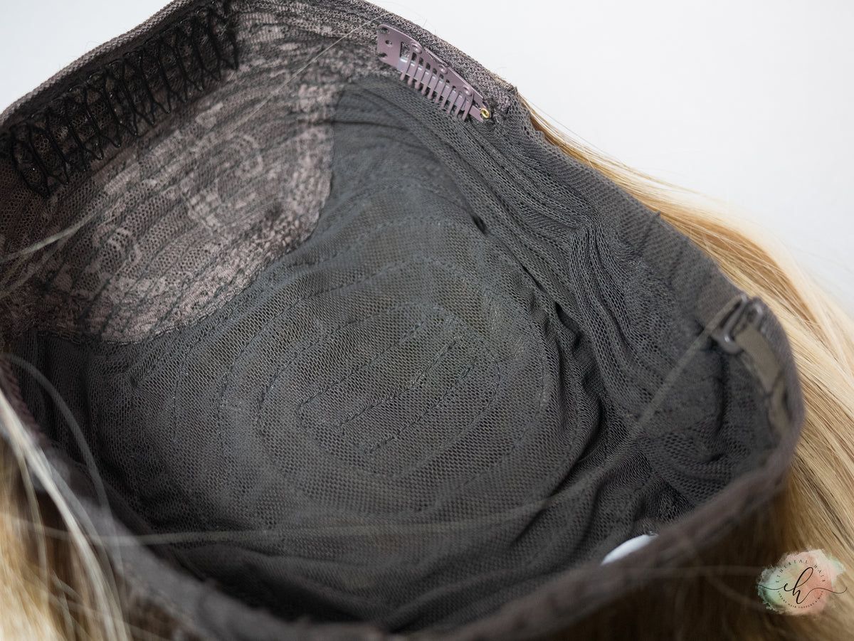 “CALLA" Premium Pony Wig: Sz. S/M, 23"