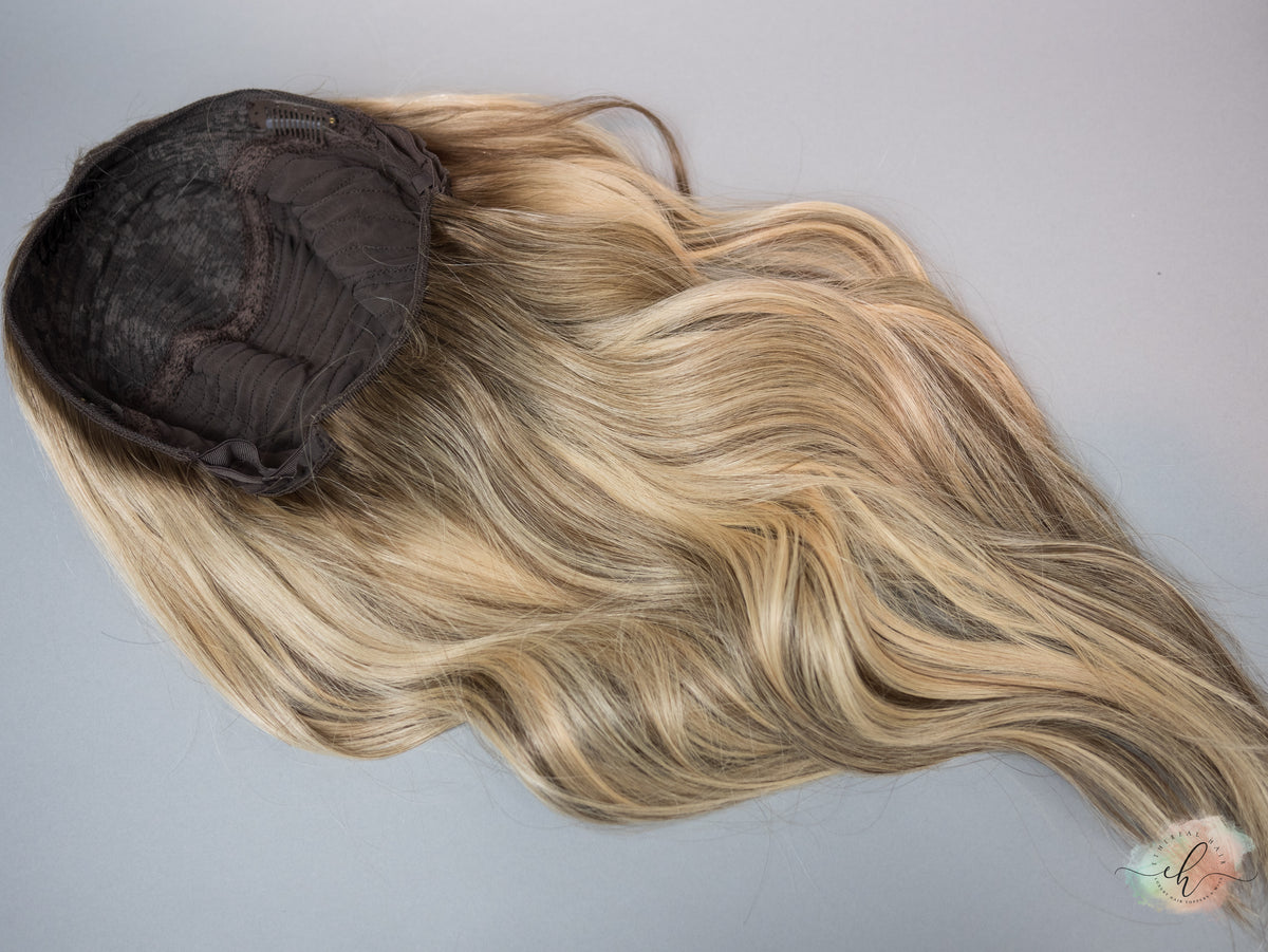 “MILAN" Premium Pony Wig: Sz. M, 24"