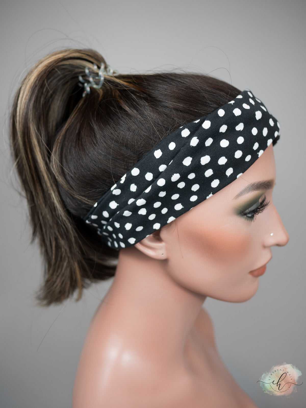 FALL SALE “LARK BALAYAGE" Premium Pony Wig: Sz. M, 23"