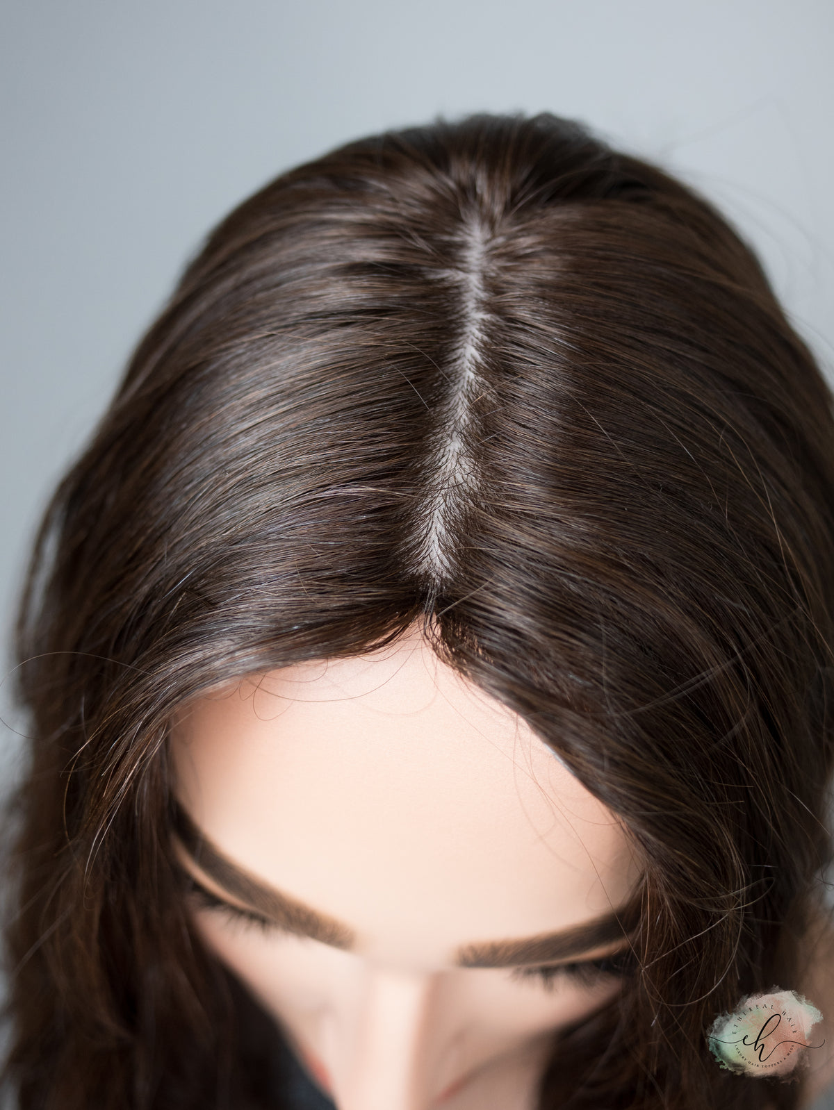 &quot;LUNA&quot; Premium Topper: Silk Top, 8x8, 14-15&quot;, Loose Wave