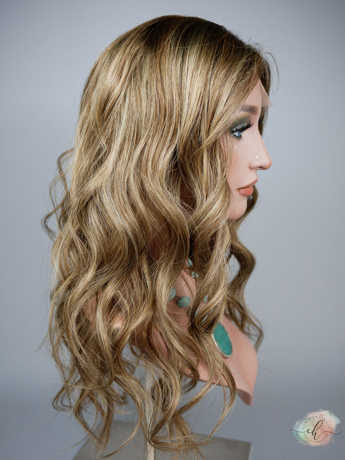 FALL SALE “CARLYNN" Premium Wig: Lace Top, Sz. M, 24"