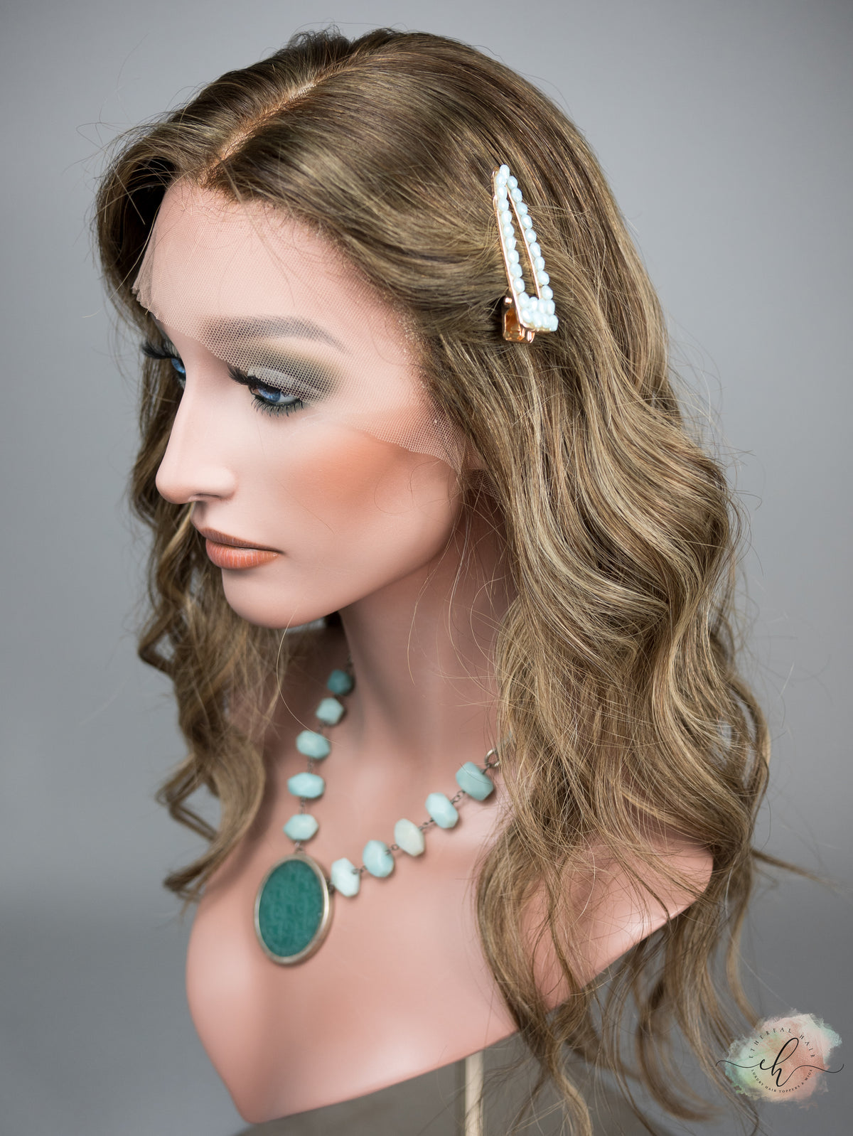 FALL SALE “CARLYNN" Premium Wig: Lace Top, Sz. M, 24"