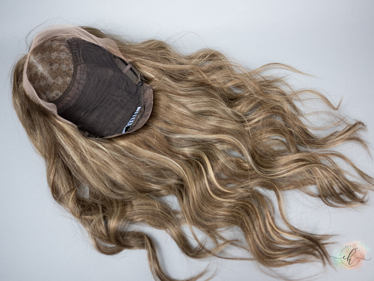 FALL SALE “CARLYNN" Premium Wig: Lace Top, Sz. M, 24"