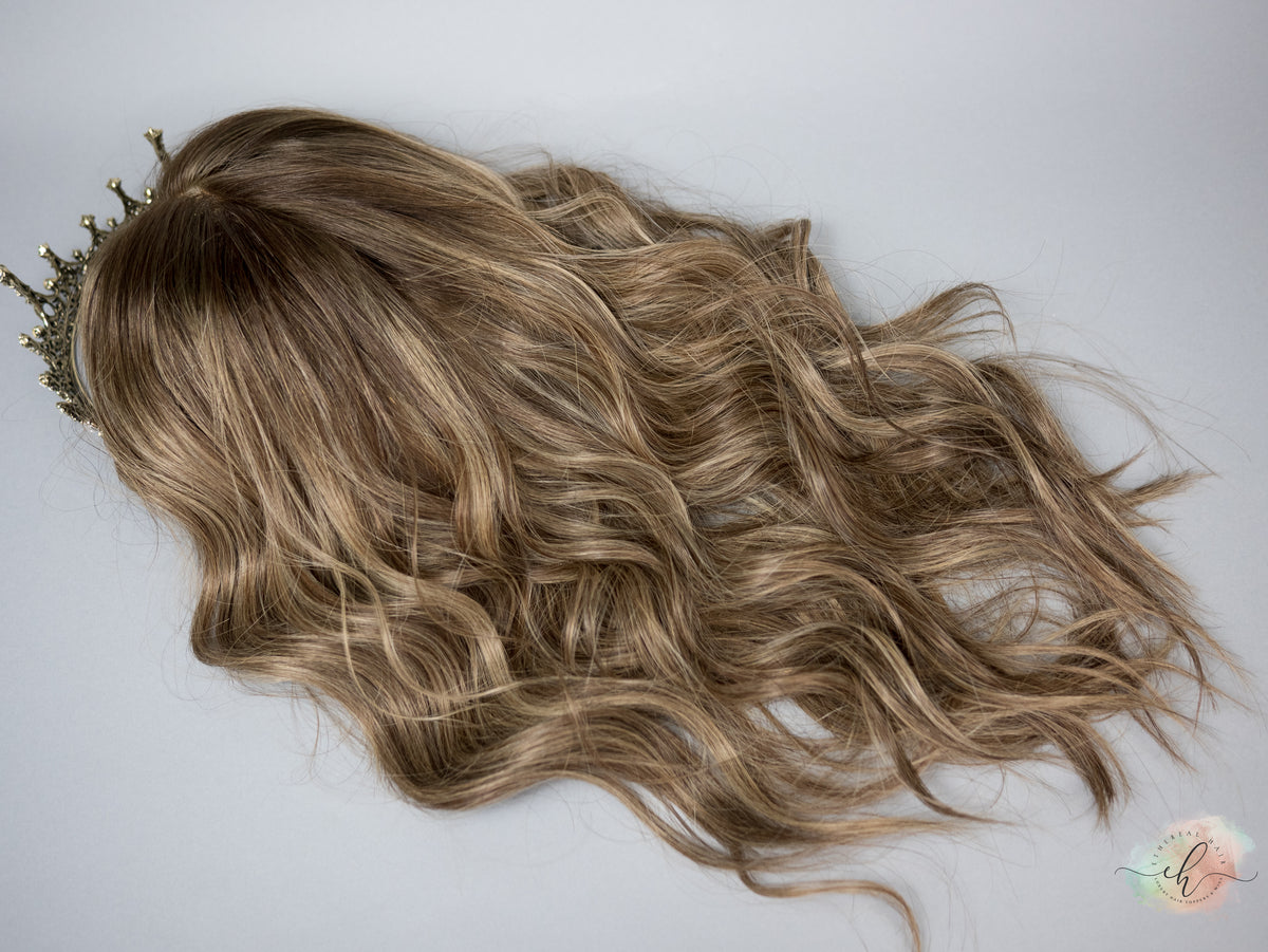 FALL SALE “CARLYNN" Premium Wig: Lace Top, Sz. M, 24"