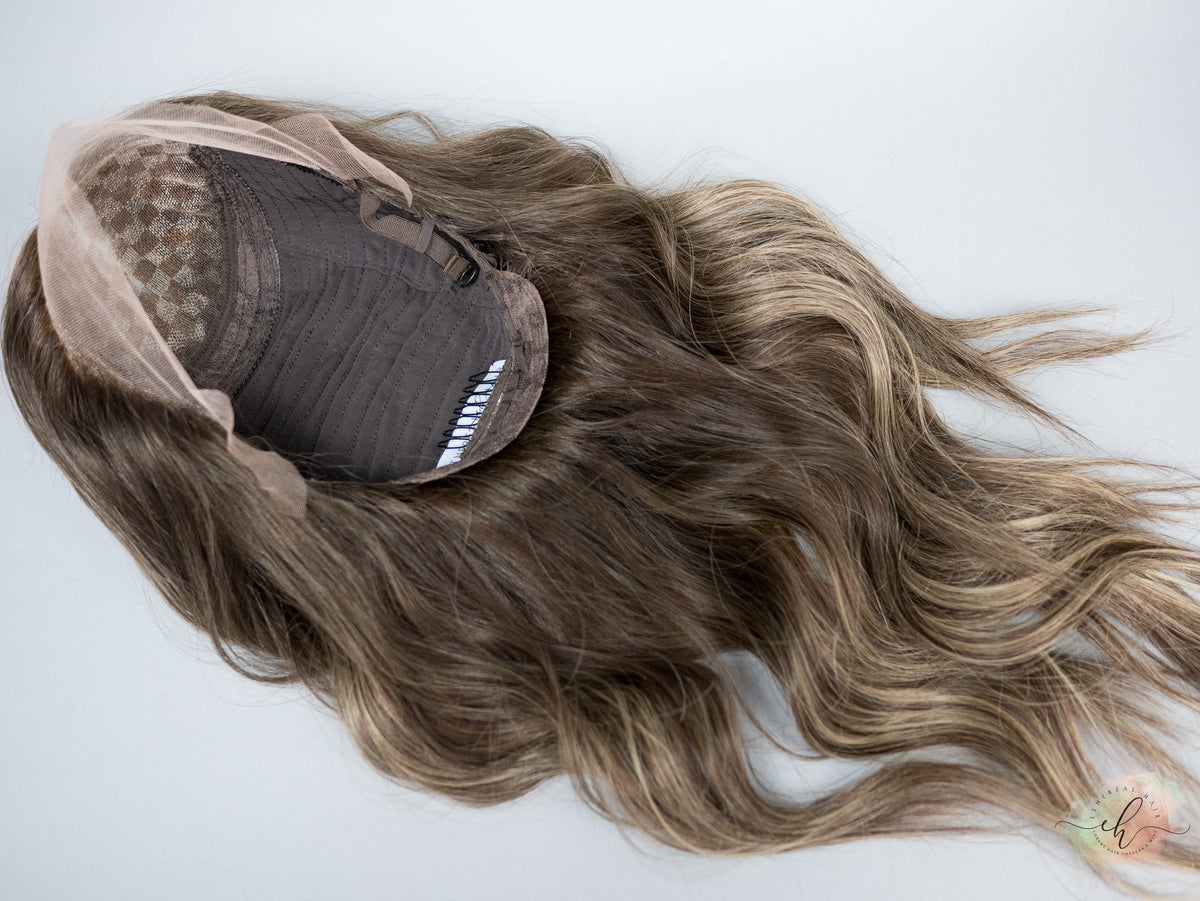 FALL SALE “MADISON" Premium Wig: Lace Top, Sz. M, 24"