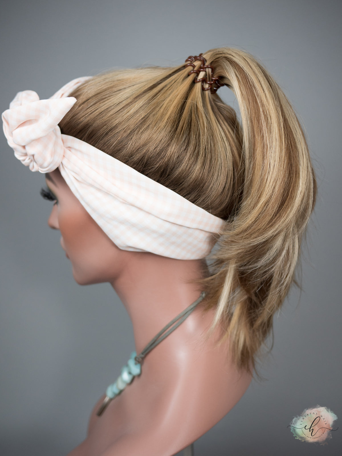 FALL SALE “ALYSSA" Premium Pony Wig: Sz. M, 22"