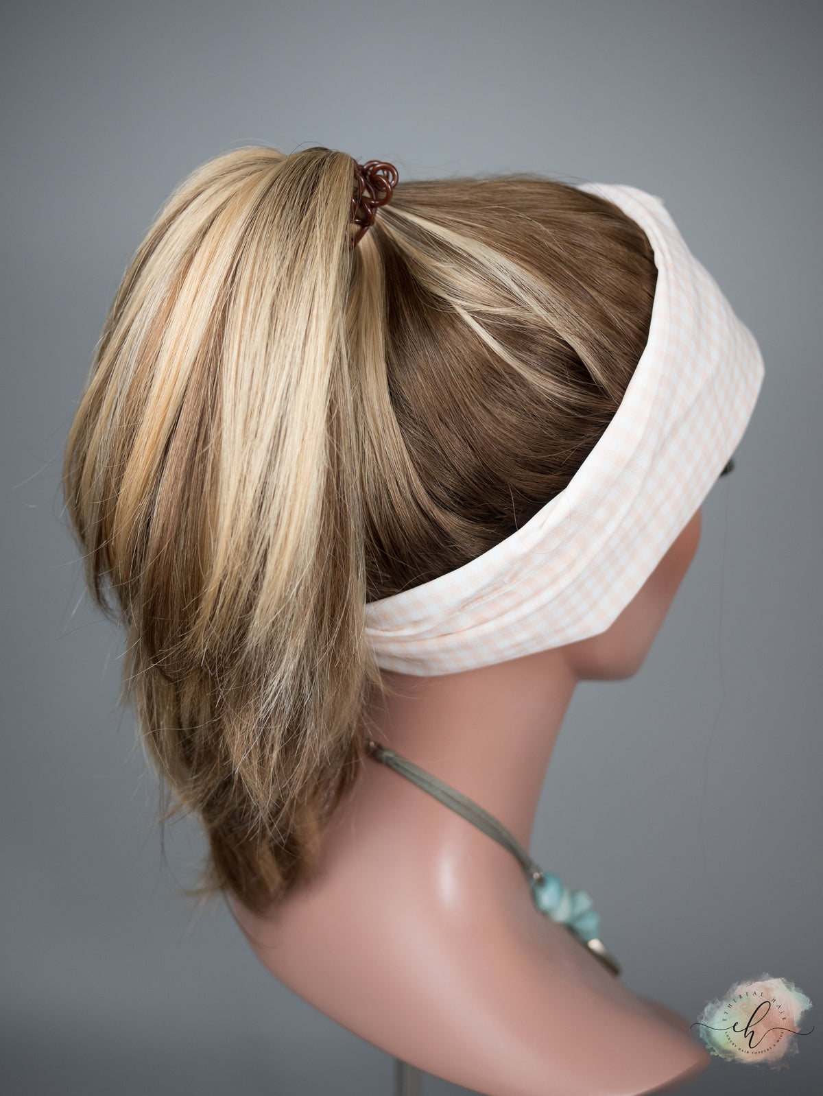 FALL SALE “ALYSSA" Premium Pony Wig: Sz. M, 22"