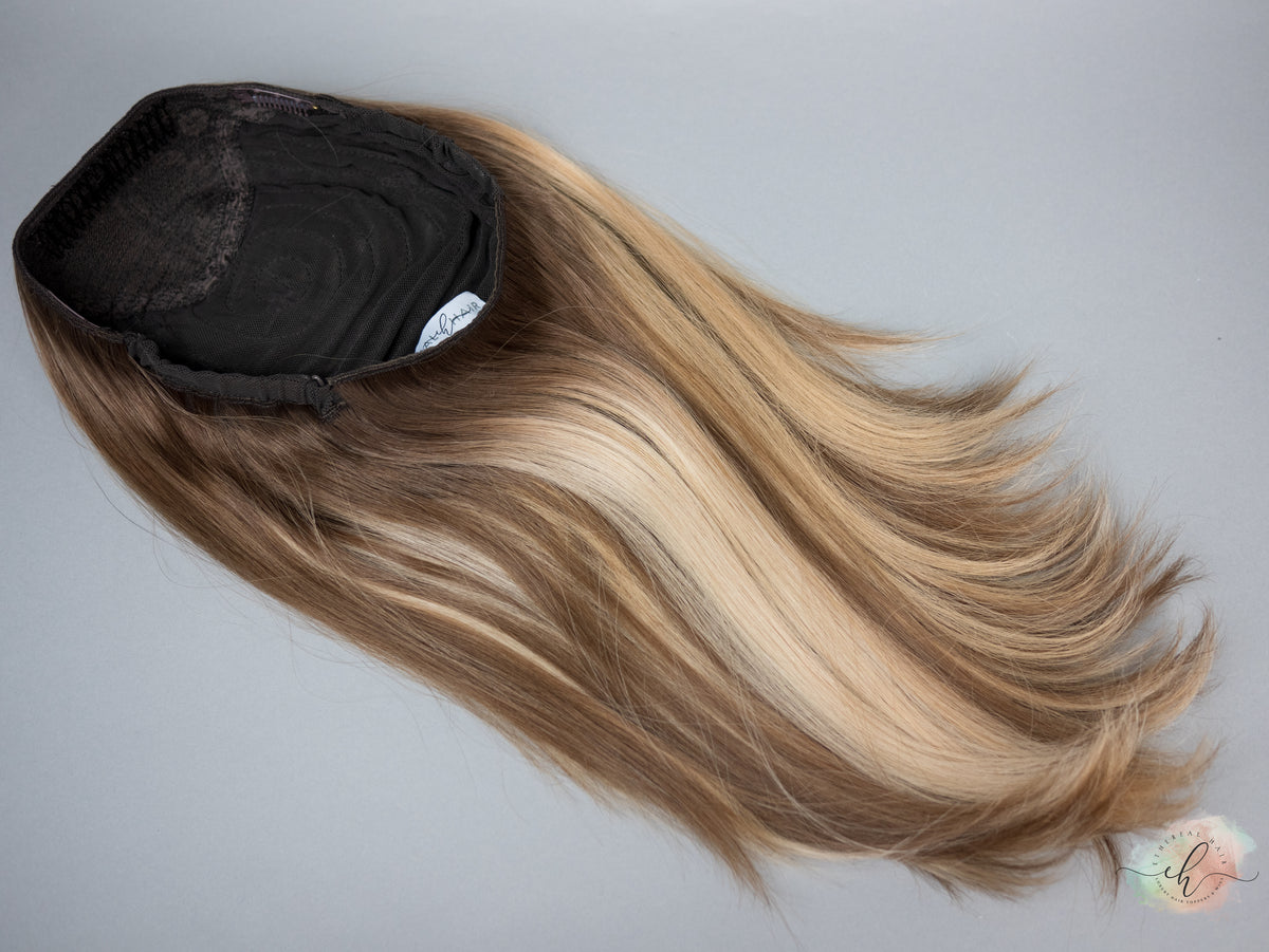 FALL SALE “ALYSSA" Premium Pony Wig: Sz. M, 22"
