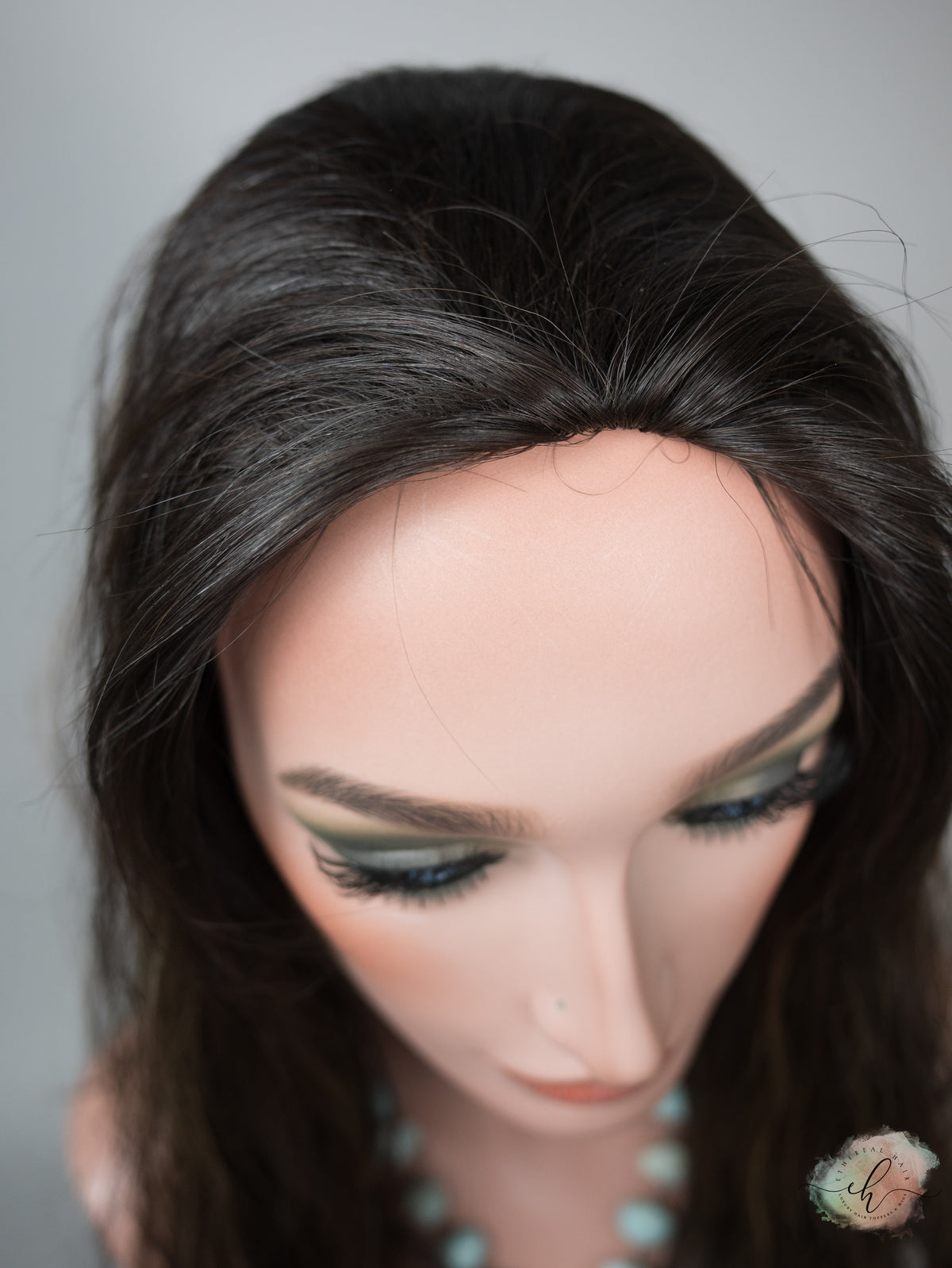 SAMPLE SALE "PIA" Premium Topper:  Fully Wefted, 6x6, 17", Wavy