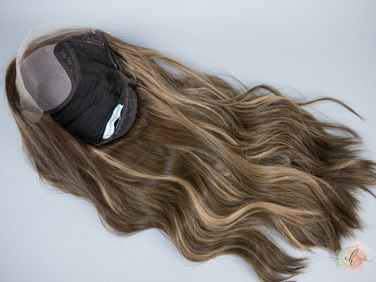 BLACK FRIDAY FINAL SALE “MAYA" Premium Wig: Lace Top, Sz. M, 23-24"