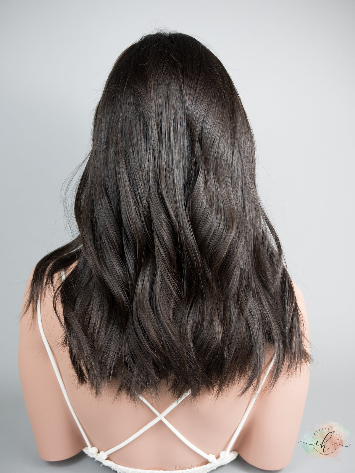 FINAL SALE “RHIANNON" Premium Wig: Lace Top, Sz. M, 18-19"