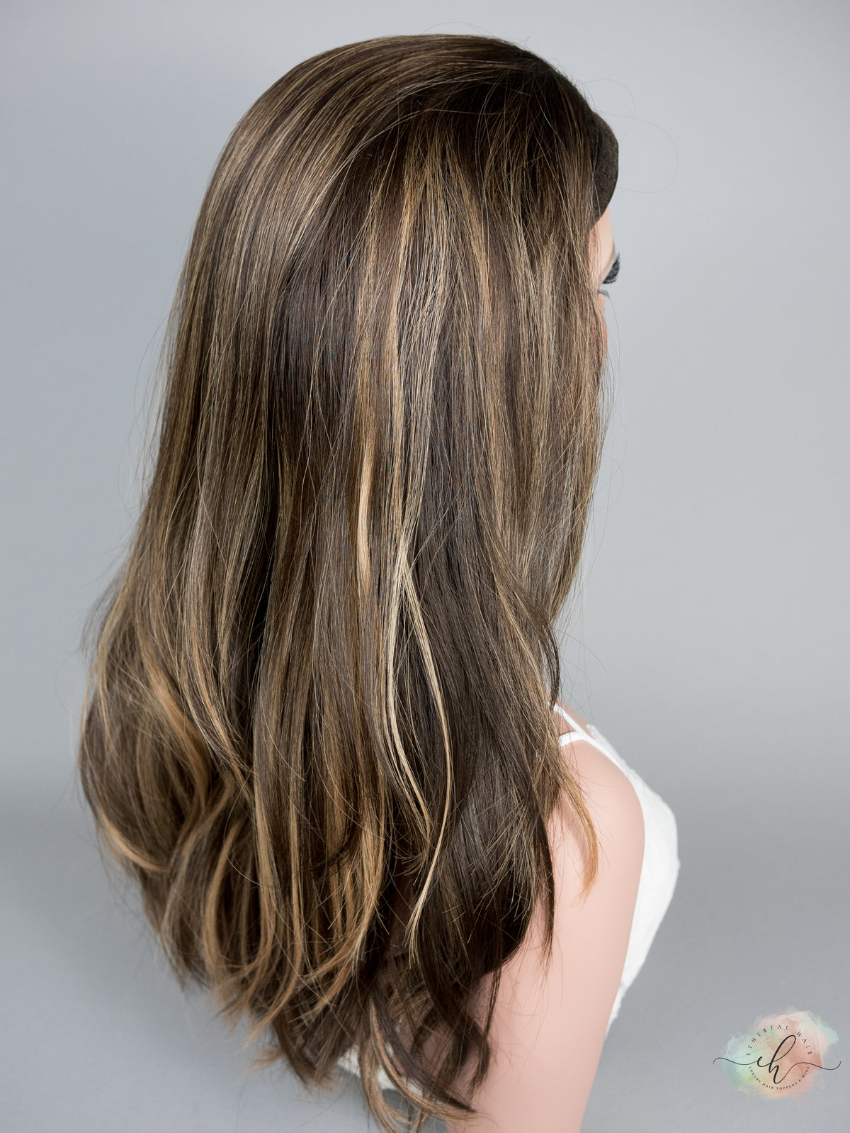 BLACK FRIDAY FINAL SALE “RACHEL" Premium Pony Wig: Sz. M, 24"