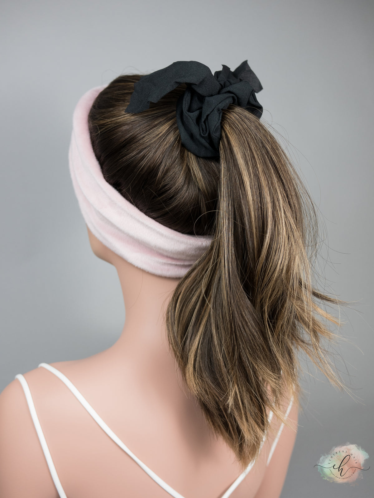 BLACK FRIDAY FINAL SALE “RACHEL" Premium Pony Wig: Sz. M, 24"