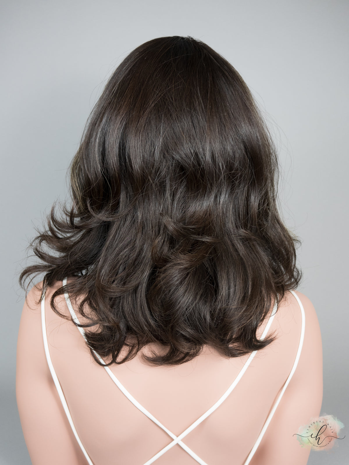 FLASH SALE "TIMELESS MOMENT" Exquisite Wig: Silk Top, Sz. M, 14" LOB