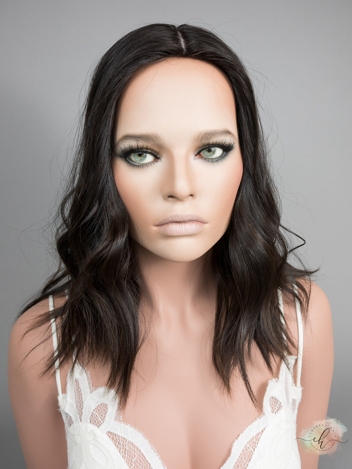 BLACK FRIDAY FINAL SALE "RHIANNON" Premium Topper: Silk Top, 8x8, 15-17"